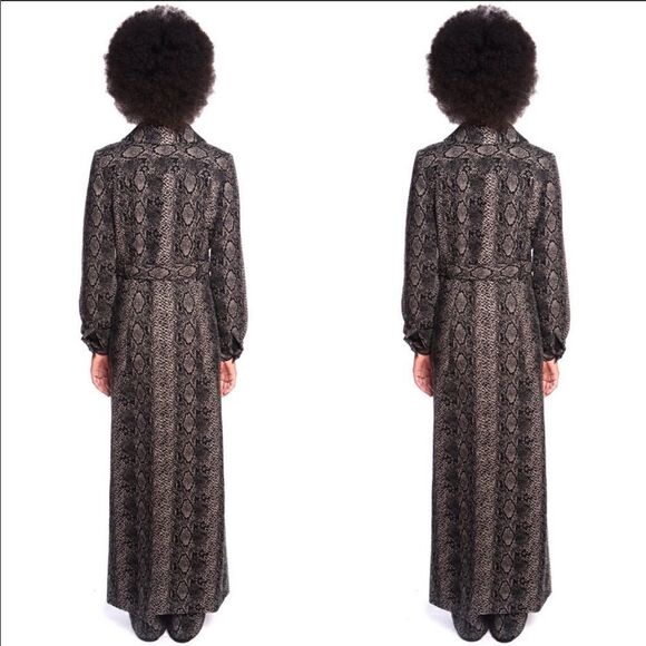 Free People Anna Sui Serpent’s Shimmer Coat - Picture 3 of 9
